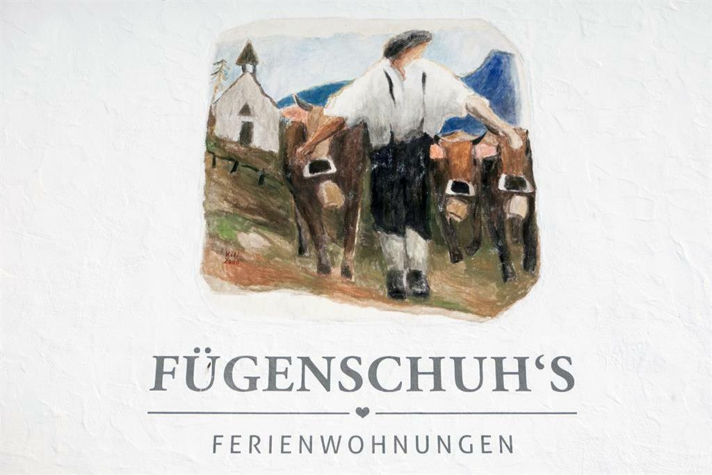 Fuegenschuh'S Ferienwohnungen Bad Hindelang Buitenkant foto